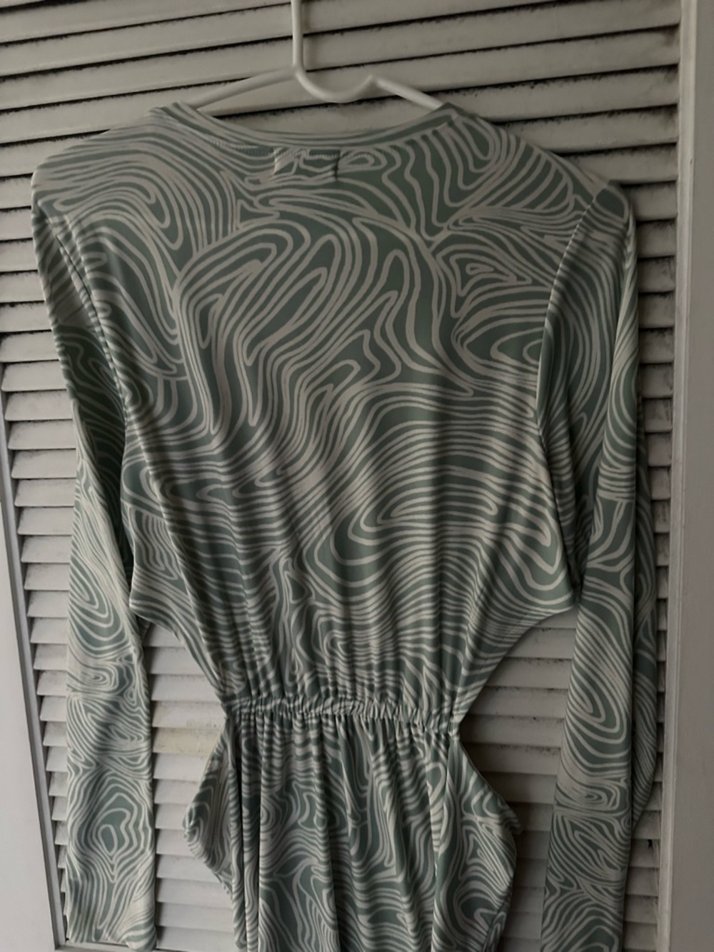 Mint Green Swirl Maxi Dress